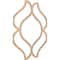 Ekena Millwork 63W x 94 12H x 38T Large Villarreal Decorative Fretwork Wood Ceiling Panels, Hickory CELW63X95X0375VILHI - alternate 2